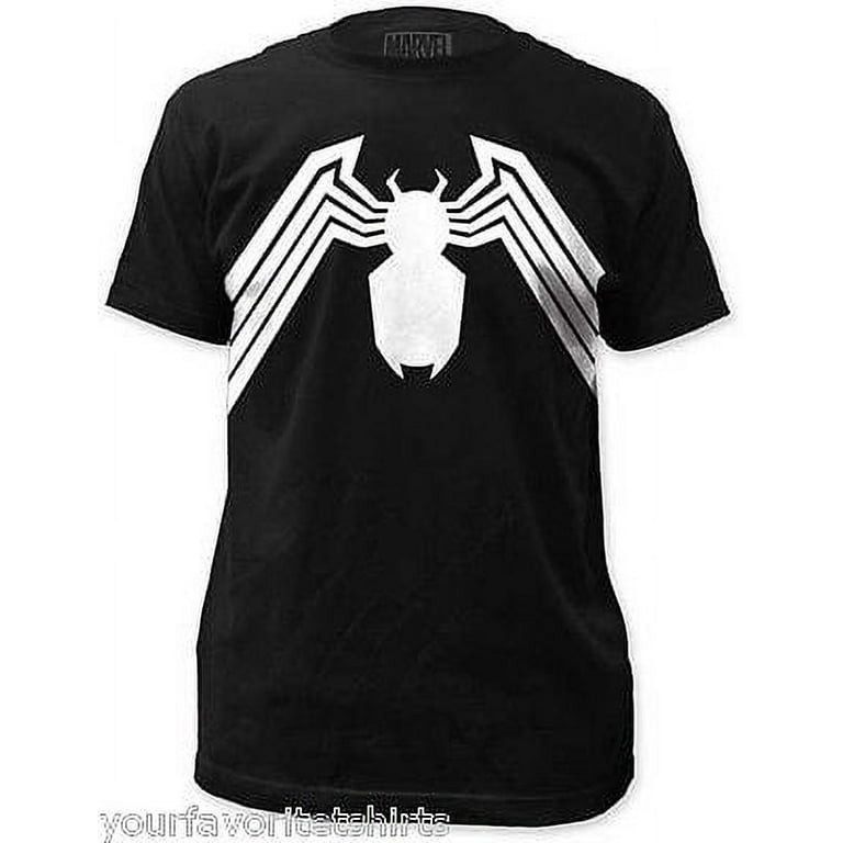 Impact Venom Marvel Comics Comic Book Supervillain Suit Adult Fitted Jersey  T-Shirt Tee Black : : Clothing, Shoes & Accessories