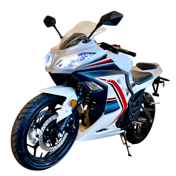 Venom SuperBike 250cc Motorcycle | Fuel Injected | 6-Speed Manual Transmission