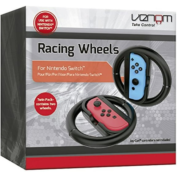 Venom Switch Racing Wheel Twin Pack (Nintendo Switch)