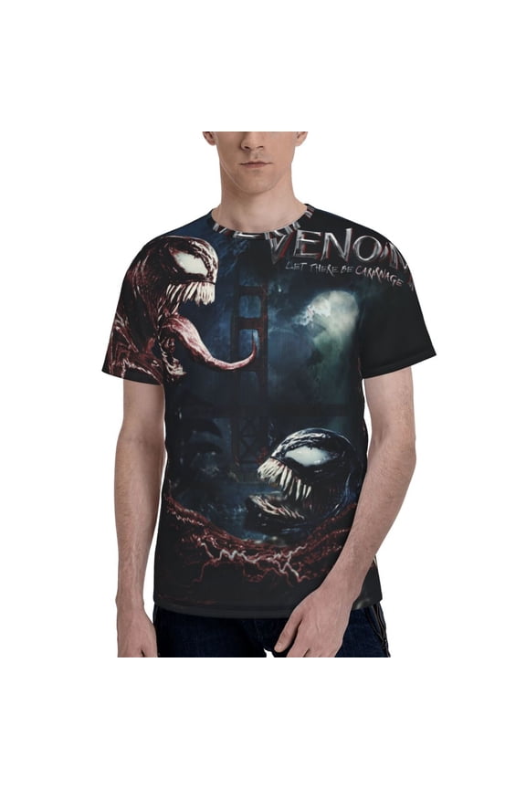 Venom T-Shirts 3d Printed Short Sleeve Tee Shirt For Men