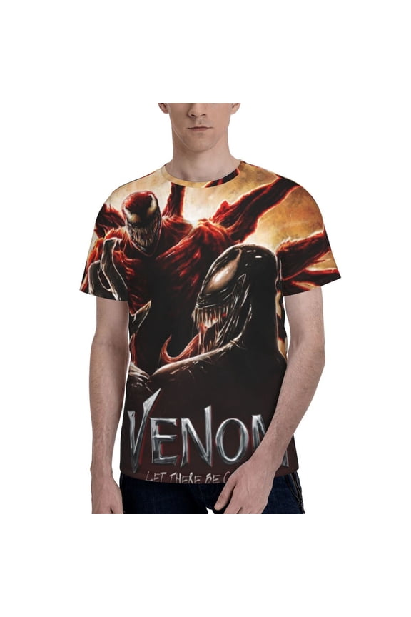 Venom T-Shirts 3d Printed Short Sleeve Tee Shirt For Men