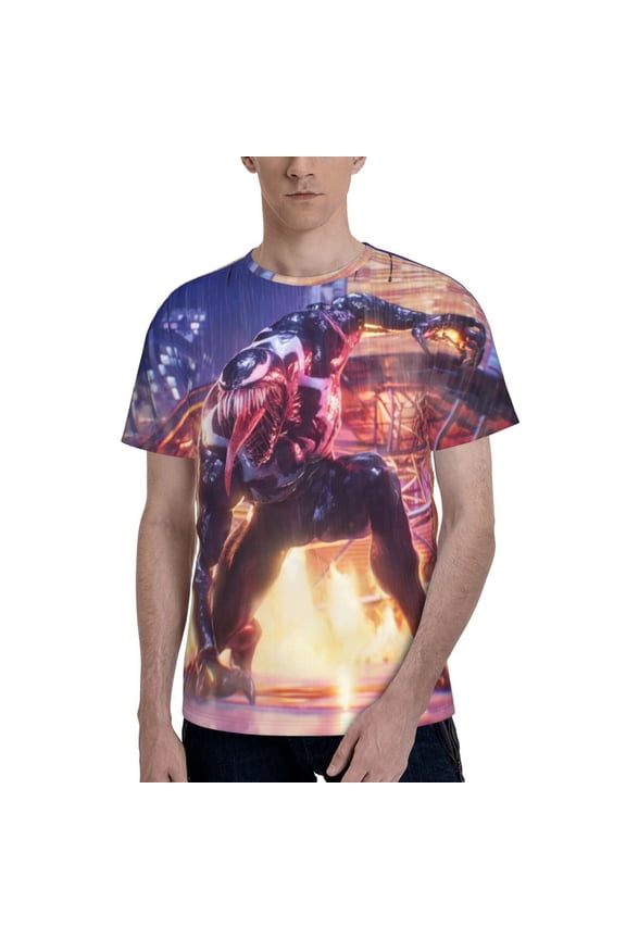 Venom T-Shirts 3d Printed Short Sleeve Tee Shirt For Men