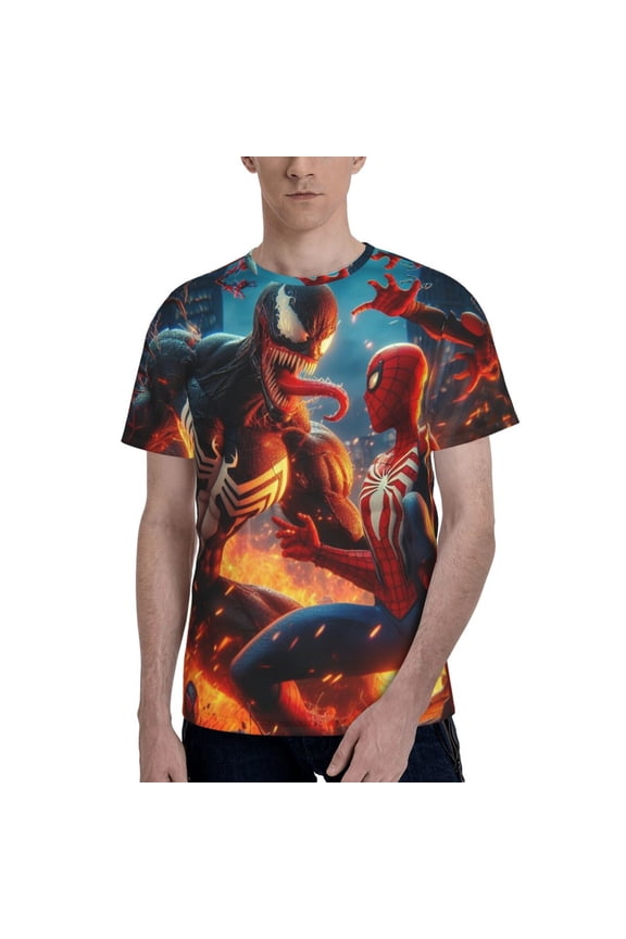 Venom T-Shirts 3d Printed Short Sleeve Tee Shirt For Men