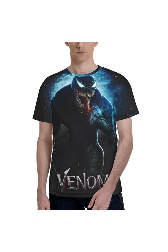Venom T-Shirts 3d Printed Short Sleeve Tee Shirt For Men
