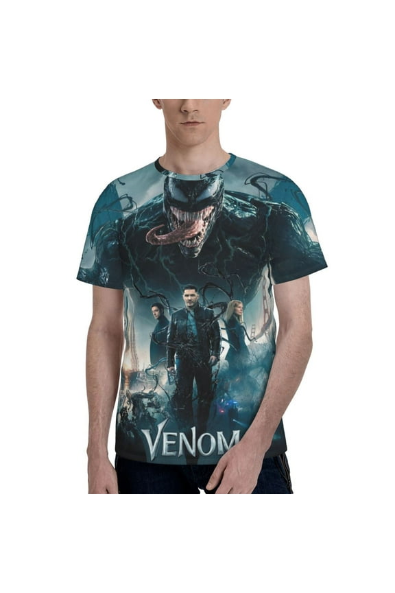 Venom T-Shirts 3d Printed Short Sleeve Tee Shirt For Men