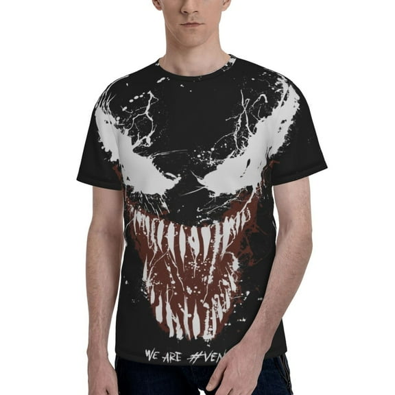 Venom T-Shirts 3d Printed Short Sleeve Tee Shirt For Men