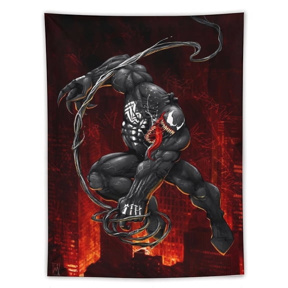Venom Tapestry Wall Hanging, Wall Tapestry for Bedroom Aesthetic, Living Room Decor for Adults, Teens and Kids 60"x80"