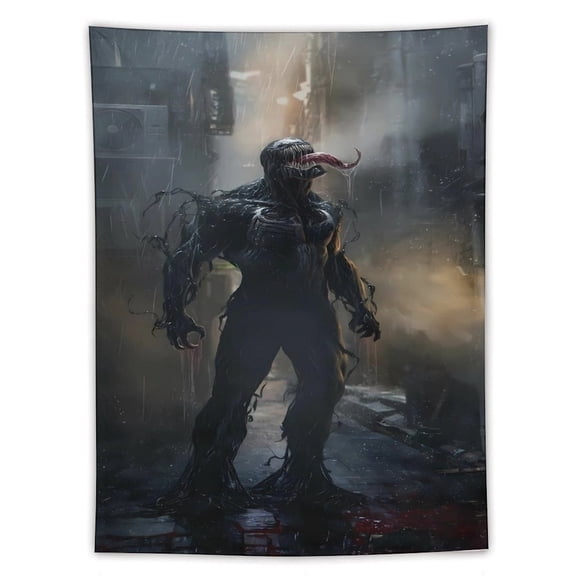 Venom Tapestry Wall Hanging, Wall Tapestry for Bedroom Aesthetic, Living Room Decor for Adults, Teens and Kids 60"x80"