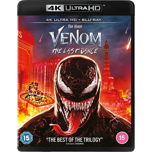 Venom: The Last Dance (4K Ultra HD) Alanna Ubach Juno Temple Tom Hardy