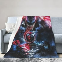 Venom Throw Blanket Kids Plush Blanket Ultra-Soft Micro Flannel Fleece Blanket for Bedding Sofa Travel 30"x40"
