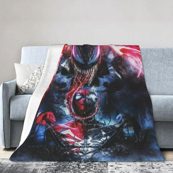 Venom Throw Blanket Kids Plush Blanket Ultra-Soft Micro Flannel Fleece Blanket for Bedding Sofa Travel 30"x40"