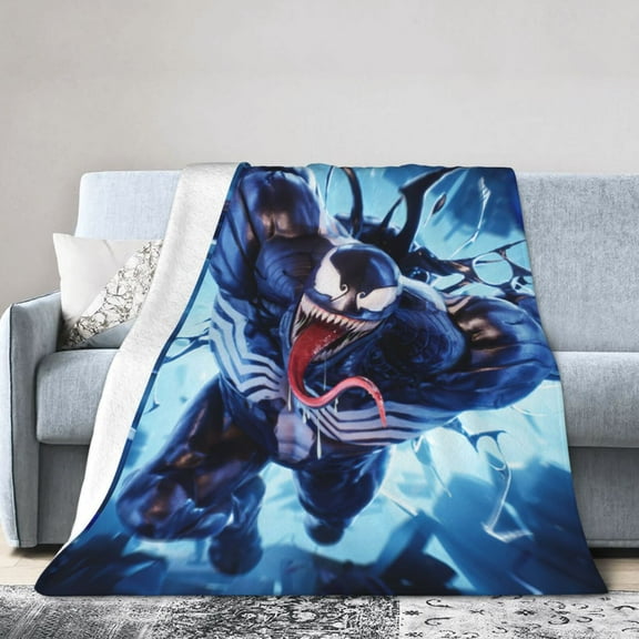 Venom Throw Blanket Kids Plush Blanket Ultra-Soft Micro Flannel Fleece Blanket for Bedding Sofa Travel 30"x40"