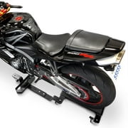 Venom Universal Adjustable Motorcycle Dolly Compatible with Harley or Metric Models - 1100lb Limit