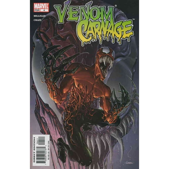 Venom Vs. Carnage #4 VF ; Marvel Comic Book