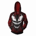 thumbnail image 1 of Venom hooded hoodie men 3D digital print loose hoodie women, 1 of 5
