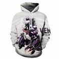 thumbnail image 1 of Venom spring and autumn 3D digital printing Venom series sports loose hoodie hoodie, 1 of 5