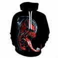 thumbnail image 1 of Venom spring and autumn men's 3D printing Venom hooded hoodie, 1 of 5
