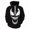 thumbnail image 1 of Venom spring and autumn men's 3D printing Venom hooded hoodie, 1 of 5