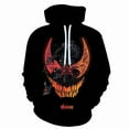 thumbnail image 1 of Venom spring and autumn men's 3D printing Venom hooded hoodie, 1 of 5