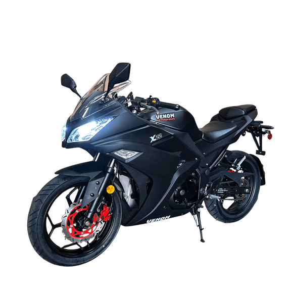 Venom X22 125cc Street Motorcycle, 4-Speed Manual Transmission