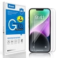 thumbnail image 1 of Venoro 2Pcs for iPhone 14 Plus/13 Pro Max Screen Protector Tempered Glass Films, Clear, 1 of 11