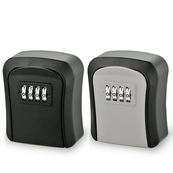 Venoro 4 Digit Combination Key Lock Box Safe Security Storage Case Organizer Waterproof