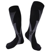 Venoro 5 Pairs 30-40 mmHg Compression Socks - Knee High Support for Running & Sports