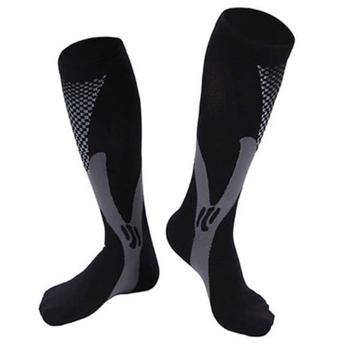 Venoro 5 Pairs 30-40 mmHg Compression Socks - Knee High Support for Running & Sports