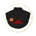 thumbnail image 1 of Venoro Electric Heated Throw Blanket Undershirt Fast Heating Wearable Blanket for Travel Camping,Black, 1 of 12