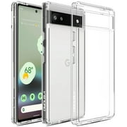 Venoro For Google Pixel 6A 7 Pro 7A Shockproof Clear Slim TPU Phone Case Cover