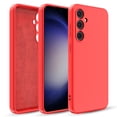 thumbnail image 1 of Venoro For Samsung Galaxy S23 FE Liquid Silicone Case Shockproof Cover/Tempered Glass, 1 of 27