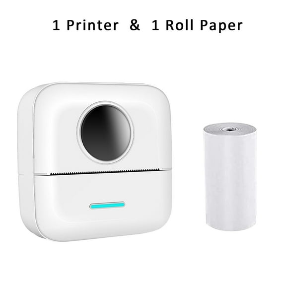 Venoro Portable Mini Pocket Thermal Photo Printer Wireless Bluetooth Inkless Printing