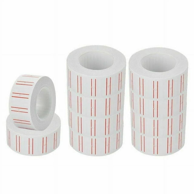 Venoro Price Tag Gun Stickers Label Maker Tape 10 Rolls