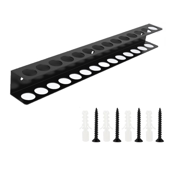 Venoro Wall-Mounted Screwdriver & Pliers Display Rack | Multi-Hole Tool Organizer