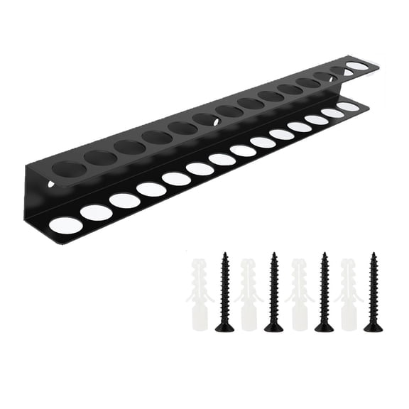 Venoro Wall-Mounted Screwdriver & Pliers Display Rack | Multi-Hole Tool Organizer