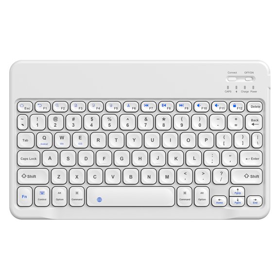 Venoro Wireless Bluetooth Keyboard for Windows Android iOS PC Phone Tablet Universal
