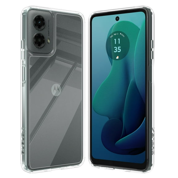 Venoro for Moto G 5G 2024 Case Soft TPU Phone Cover, Clear