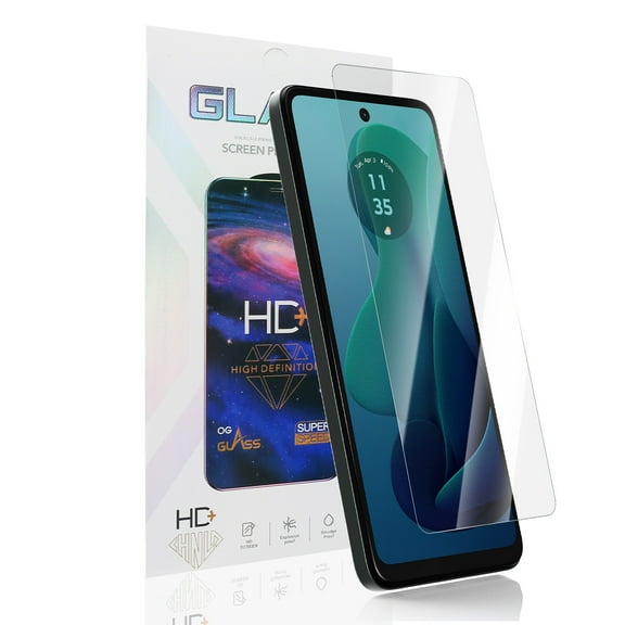 Venoro for Moto G 5G 2024 Screen Protector Tempered Glass Film, Clear