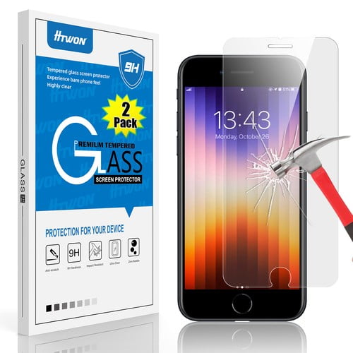 Venoro for iPhone SE 3rd/2nd Gen & 7/8 - Tempered Glass Screen Protector 2022/2020