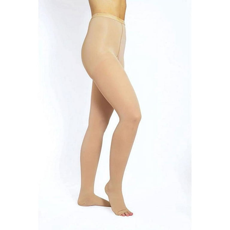 Venosan VenoMedical USA Pantyhose Open Toe 30 40mmHg Color Beige Size X Large