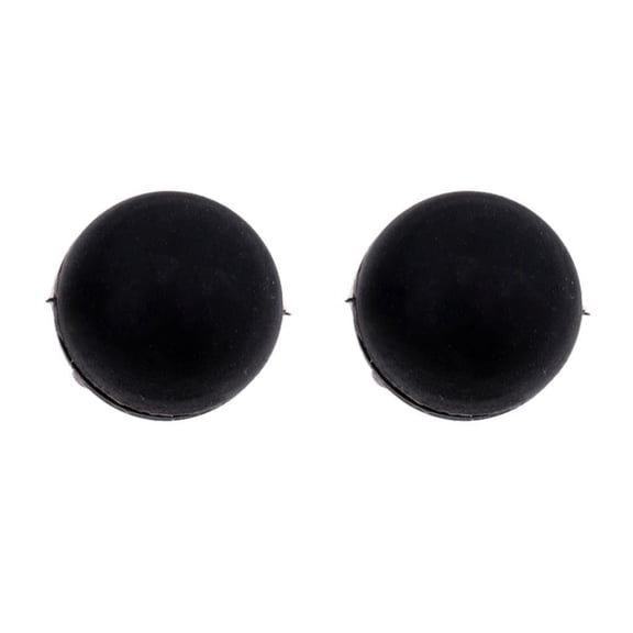 Vensio -2 Pack Silicone Tennis Vibration Dampeners, Ball Shaped Racket String Shock Absorbers to Reduce Tennis Elbow, Professional Tennis Player Accessories Black