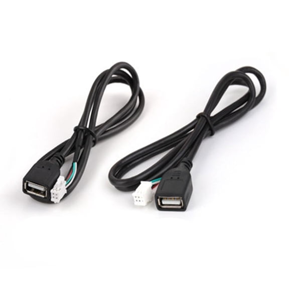 Vensio-4-Pin USB Cable Adapter Car Radio Data Transmission Cord Fits Android Navigation Dash Cams