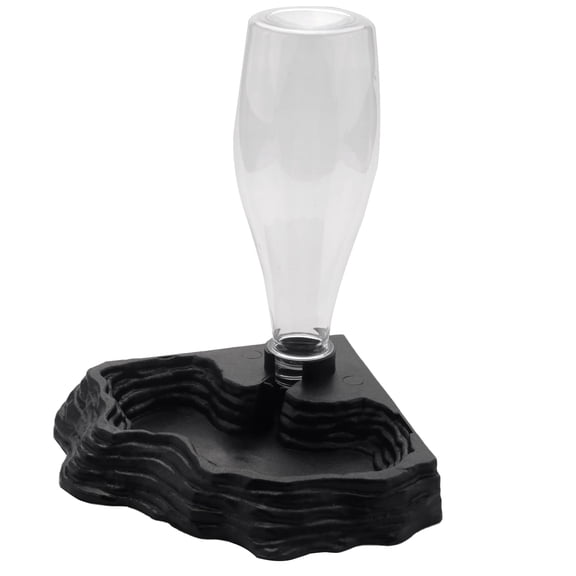 Vensio Automatic Reptile Water Dispenser Heavy Duty Plastic Feeding Station Bowl for Bearded Dragon Lizard Turtle Gecko
