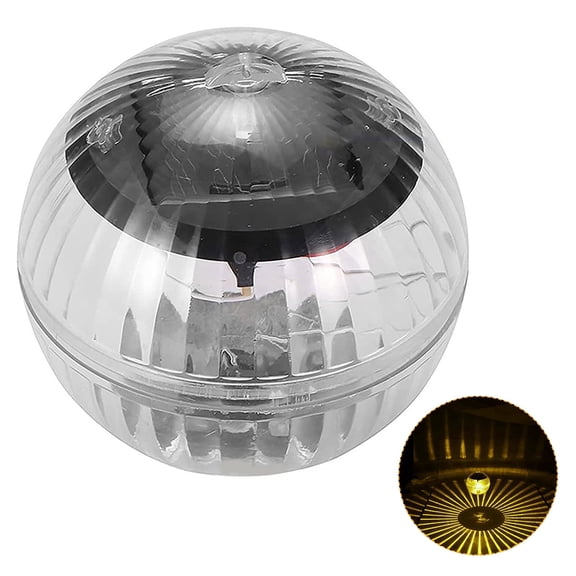 Vensio -Color Changing Solar Floating Pool Light, IP44 Waterproof LED Glow Globe for Pond Fountain Garden