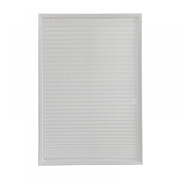 Vensio-Cordless Light Filtering Pleated Window Shades, Cut-to-Size Cellular Blinds-white-90*150cm/35.43"*59.06"