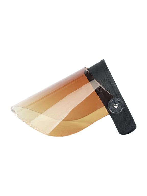 Gradient Brown Sun Visor Cap for Men Women Stylish Summer Sunblock Hat for Golf Cycling Tennis Hiking