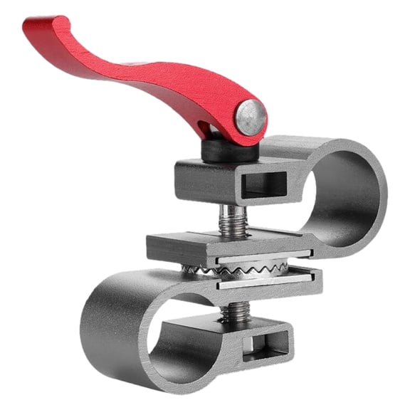 Vensio Grey Fishing Umbrella Holder Clamp 19mm-22mm Adjustable Angle Deck Mount Bracket for Chair Railing