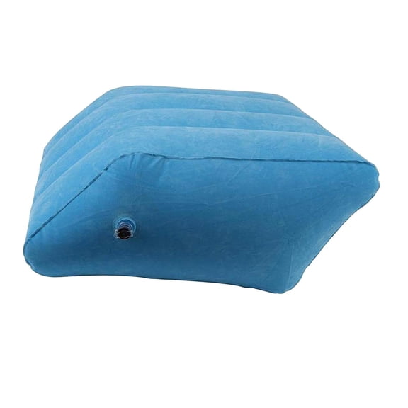 Vensio -Inflatable Bed Wedge Cushion for Leg and Back Support, Portable Elevation Pillow for Knee Comfort and Pressure Relief with Air Pump, Soft Velvet Cover