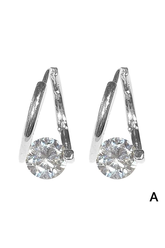 -Lymphatic Magnetotherapy Germanium Earrings Luxury Magnetic Acupressure Studs Fits Women