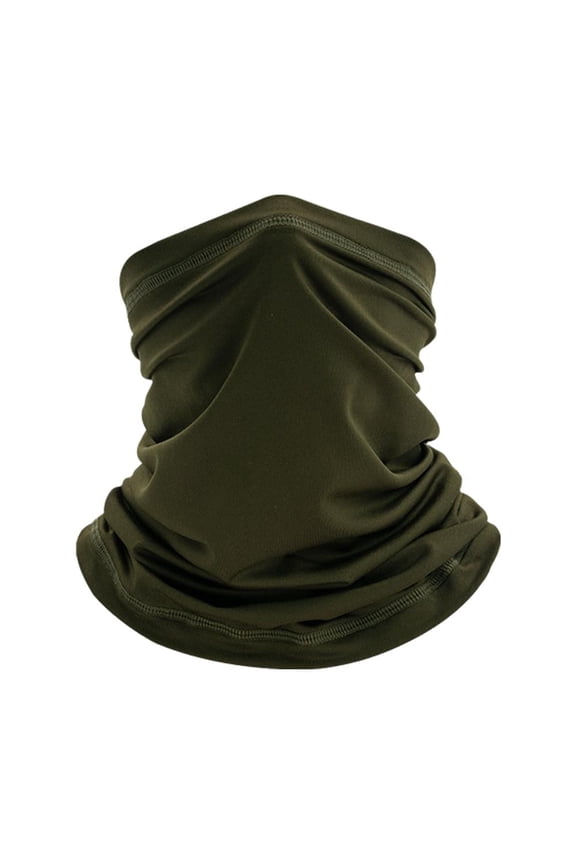 -UV Protection Multifunctional Neck Gaiter Magic Headscarf Breathable Face Mask Fits Outdoor Cycling